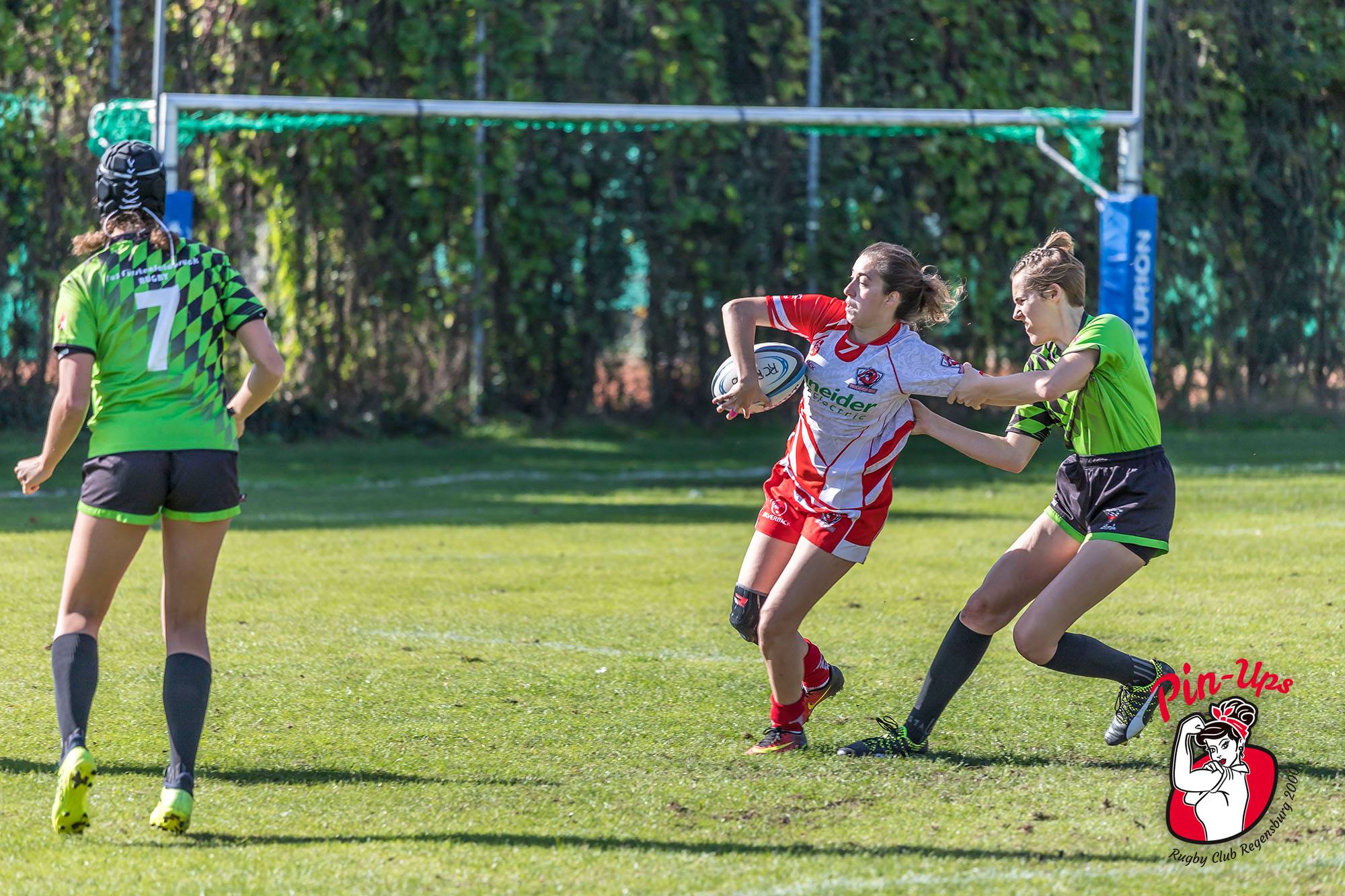 Rugbyspiel Damen, Passsituation im Spiel